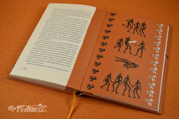 grafická úprava knihy a ilustrace - O želvách, lidech a kamenech – mýty, legendy a pohádky černé Afriky, Argo 1999